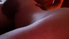 Raw POV anal sex pounding her big white ass doggystyle