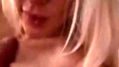 Sexy amateur blonde blowjob amp cumshot HD