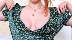 Close up teen masturbation