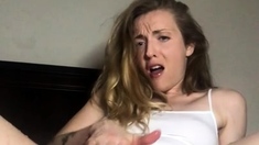 Home Made Amateur Blonde Masturbating