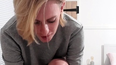 Euro Blonde Solo Masturbation