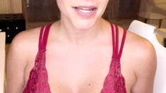 Leann amateur beautiful brunette with big boobs