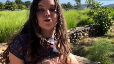 Big boobs milf masturbates with her dildo