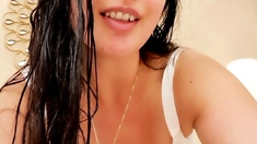 Amateur Webcam Babe Fucking Pussy With A Dildo More at