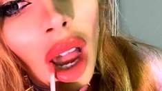 Blonde babe scarlet solo webcam