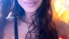 Close up cock jerking solo