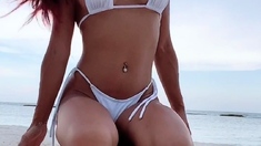 SEXY BIG BOOBS BLONDE ANAL MASTURBATION