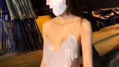 Amateur Asian Lady blowjobs and jerking
