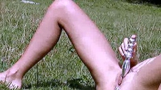 Amateur hottie solo masturbation