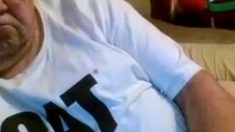 Daddy Strokes on Webcam