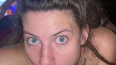 Blonde and brunette lesbians licking and sucking pussy