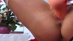 Hot Milf Solo Toying