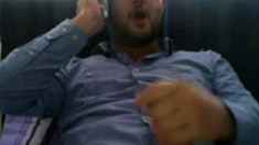 Big-cock Hunk's Phone Cam Solo