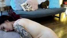 Amateur hottie solo masturbation