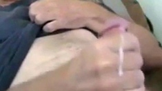 Amateur Daddy's Cum Tribute