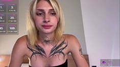 Amateur Blonde Teen Plays Solo with Toy Webcam Porn