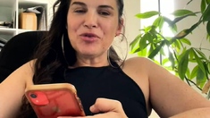 Leann amateur beautiful brunette with big boobs