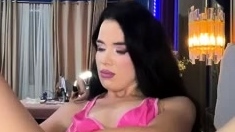 Amateur brunette ariana marie solo toying