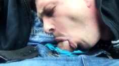 Like a Champ: Amateur Blowjob