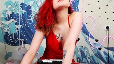 Emo Teen Becka Solo Webcam Masturbation Porn