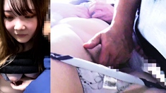 遅延大混雑挿入不可で手コキ搾精。逝きなが