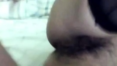 Portuguese Couple's Hairy Webcam Show