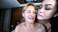 GODDESS SCARLET WHITE - Wild Asian Goddess Licking Milf