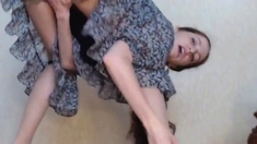 Sexy Girl Upskirt And Dirty Panties Fetish