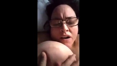 Huge Titted Chick begging for it(quick)