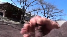 200 grandpa jerk off in puplic
