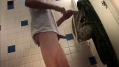 restroom change caught str8 twink