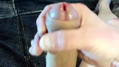 Pov Closeup Of My Cock Cumming - Cumshot 10