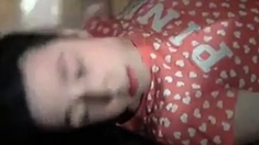 Sexy crossdresser wanks and cums in her mouth