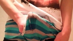 underwear cum
