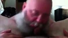 Bearded Dad Sucking Really Good